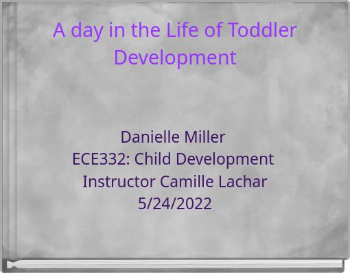 A day in the Life of Toddler Development