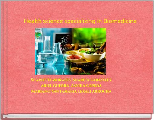 Front cover of 'Health science specializing in Biomedicine' 