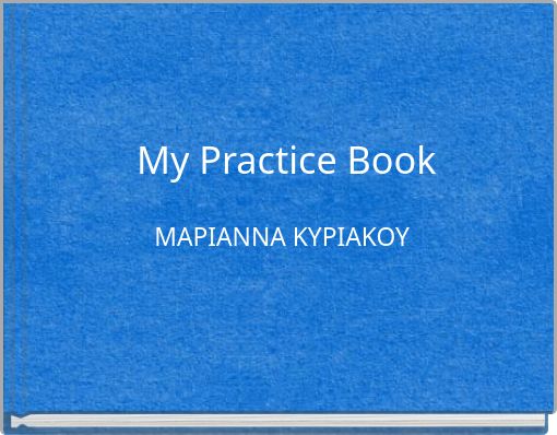 My Practice Book
