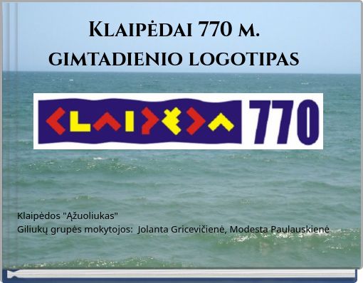 Klaipėdai 770 m. gimtadienio logotipas