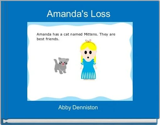Front cover of 'Amanda's Loss ' 