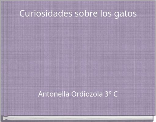 Curiosidades sobre los gatos