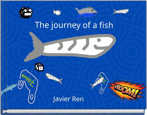 Front cover of 'The journey of a fish' 