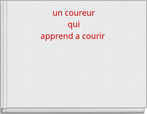 un coureur qui apprend a courir