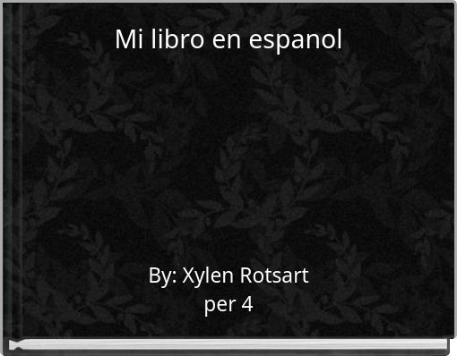 Mi libro en espanol