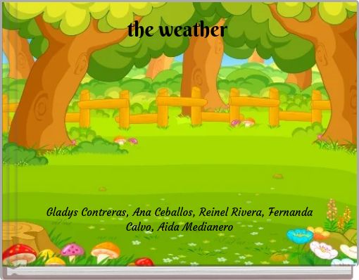 Front cover of 'the weather' 