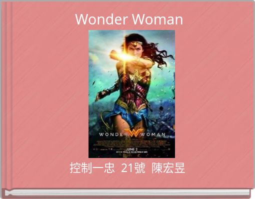 Front cover of 'Wonder Woman' 