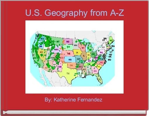 Front cover of 'U.S. Geography from A-Z' 