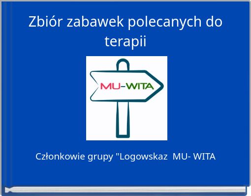 Zbiór zabawek polecanych do terapii