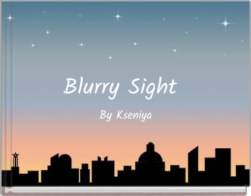 Front cover of 'Blurry Sight' 