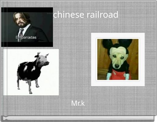 Front cover of 'chinese railroad' 