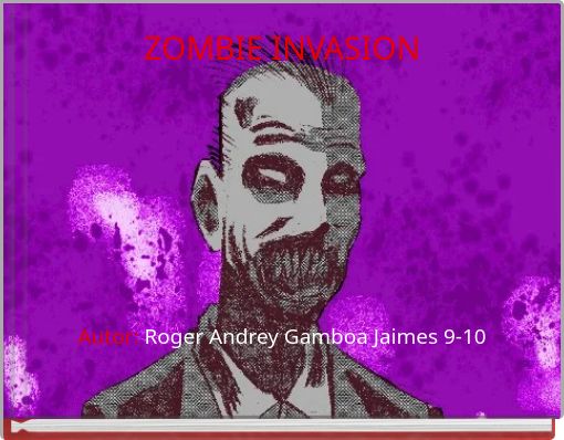 Front cover of 'ZOMBIE INVASION' 