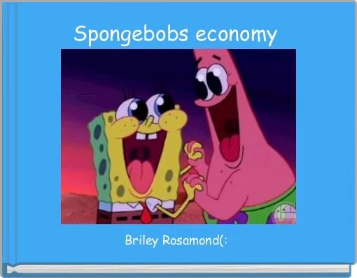 Front cover of 'Spongebobs economy ' 