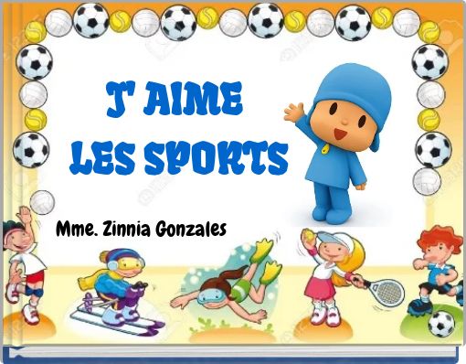 Front cover of 'J' AIME LES SPORTS' 