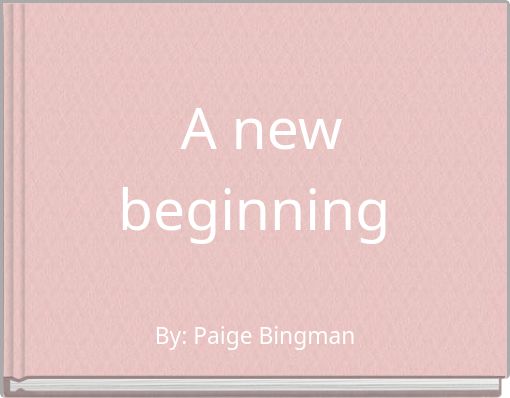 A new beginning