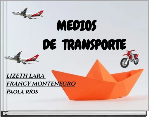 Front cover of 'MEDIOS DE TRANSPORTE' 