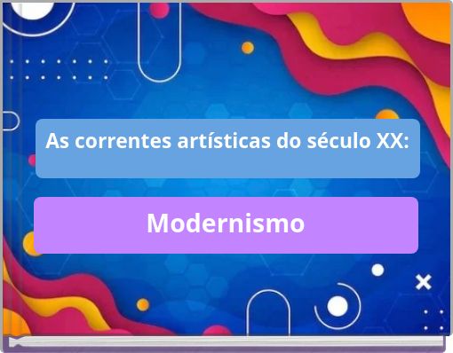 As correntes artísticas do século XX: