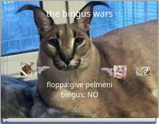 Front cover of 'the bingus wars' 