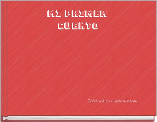 Front cover of 'mi primer cuento' 