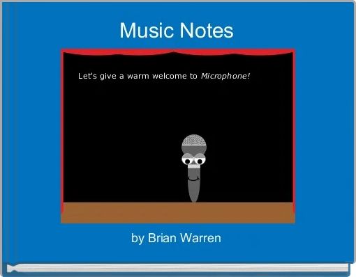 Front cover of 'Music Notes' 