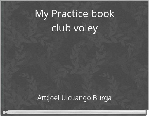 My Practice book club voley