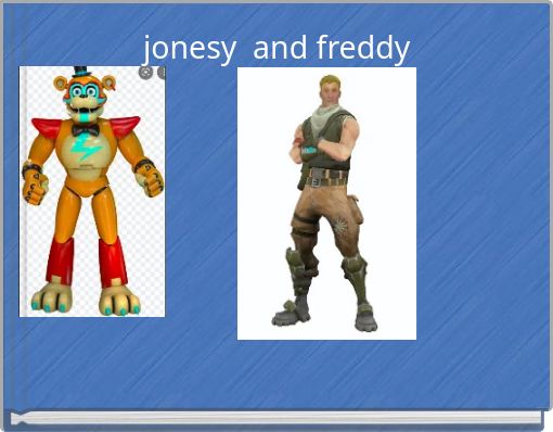 Front cover of 'jonesy and freddy' 
