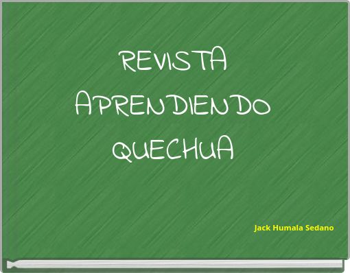 REVISTA APRENDIENDO QUECHUA