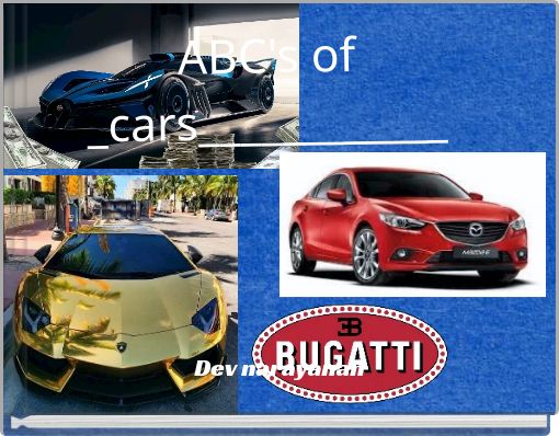 ABC's of _cars____________