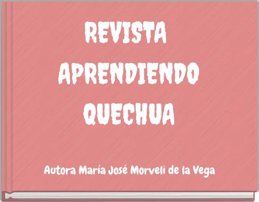 REVISTA APRENDIENDO QUECHUA