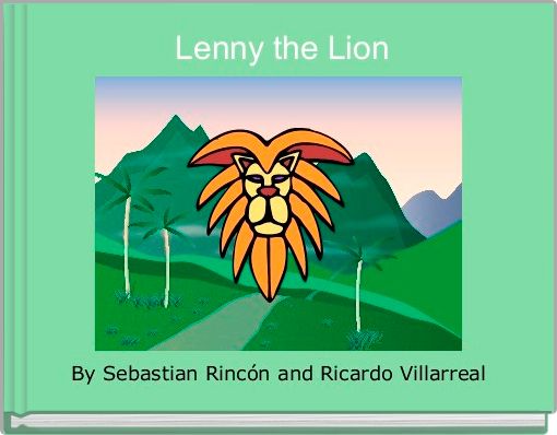 Front cover of ' Lenny the Lion' 