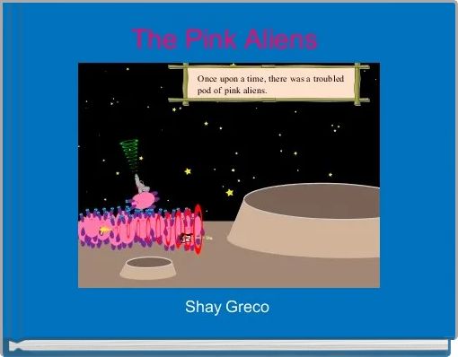 Front cover of 'The Pink Aliens ' 