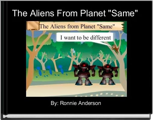 Front cover of 'The Aliens From Planet 