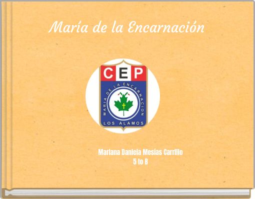 Front cover of 'María de la Encarnación' 