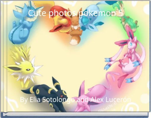 Front cover of 'Cute photos pokemon 5' 