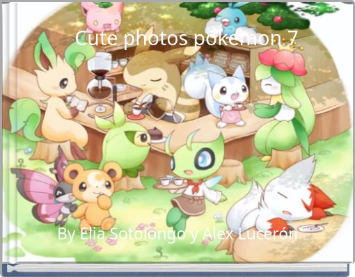 Front cover of 'Cute photos pokemon 7' 