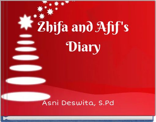 Front cover of 'Zhifa and Afif's Diary' 