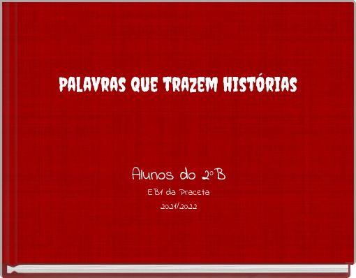 Palavras que trazem histórias