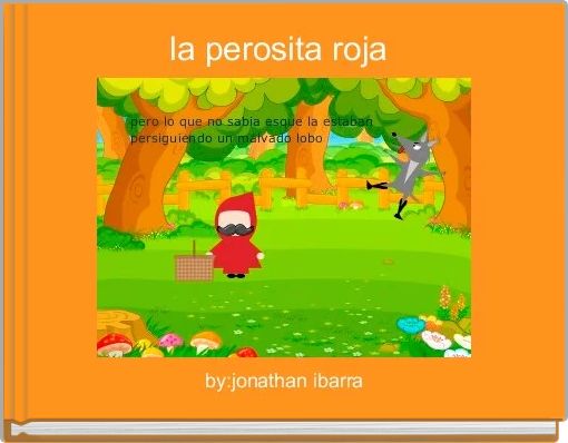 Front cover of 'la perosita roja ' 