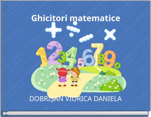 Front cover of 'Ghicitori matematice' 