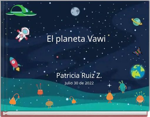 Front cover of 'El planeta Vawi' 
