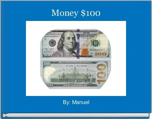 Front cover of 'Money $100' 