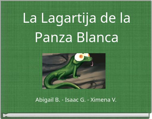 La Lagartija de la Panza Blanca