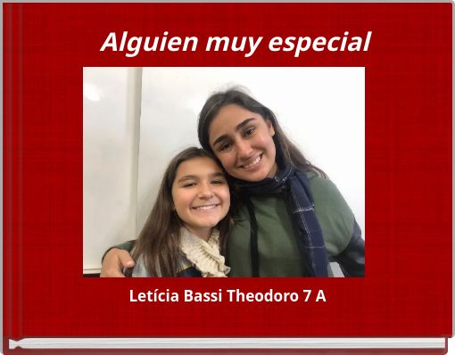 Front cover of 'Alguien muy especial' 