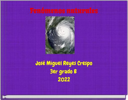 Fen&oacute;menos naturales