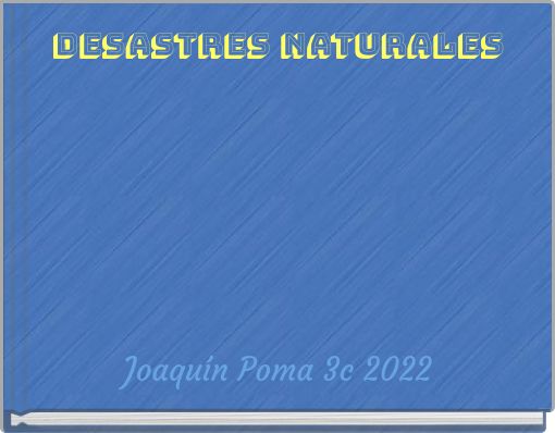Desastres naturales