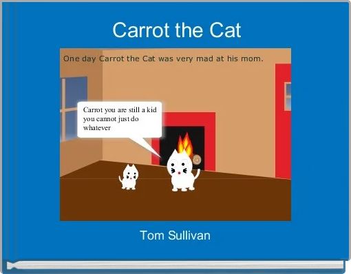 Front cover of 'Carrot the Cat' 