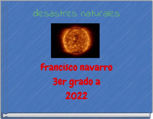 desastres naturales