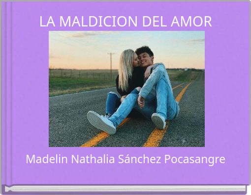 Front cover of 'LA MALDICION DEL AMOR' 
