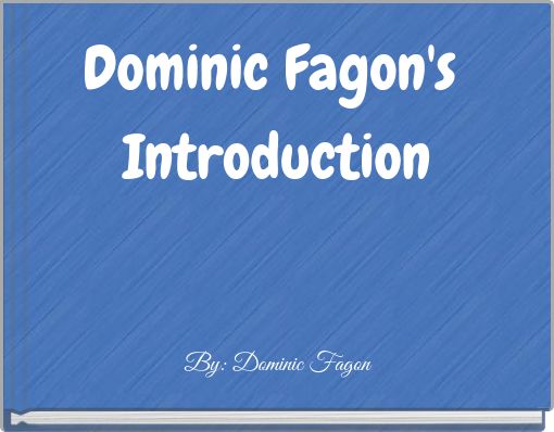 Front cover of 'Dominic Fagon's Introduction' 