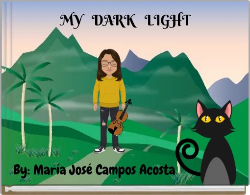 Front cover of 'MY DARK LIGHT' 